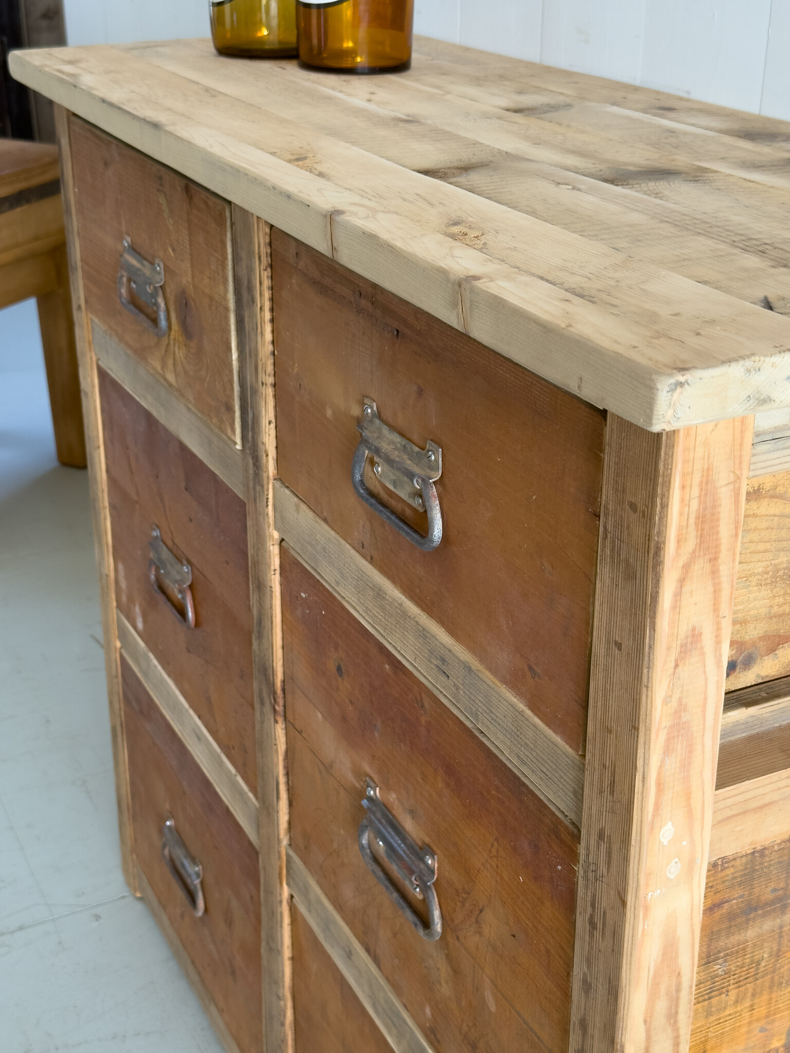 Vintage chest of drawers with 6 drawers - Dresser cabinet - Oldwood ...