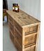 Vintage chest of drawers with 6 drawers