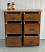 Vintage chest of drawers with 6 drawers