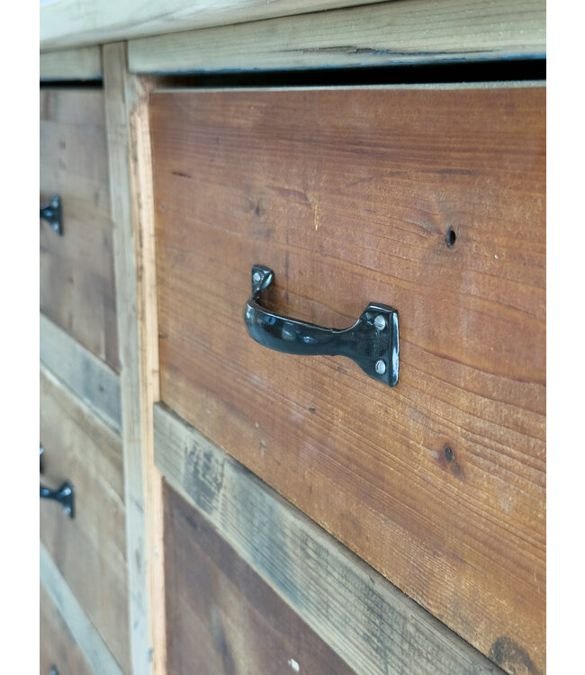 Vintage chest of drawers with 8 drawers