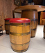 Tisch und Hocker aus Holzfässern / Whiskyfass / Weinfass