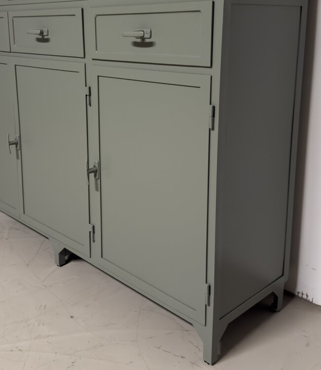 Steel display cabinet Leiden