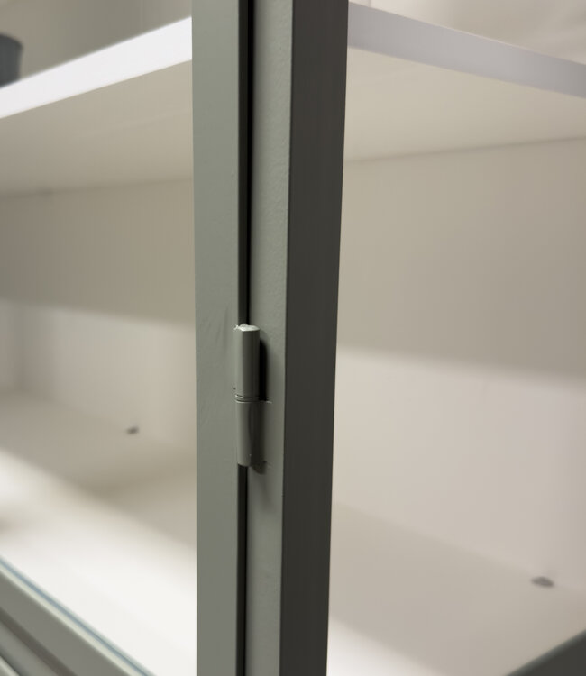 Stalen vitrinekast Leiden