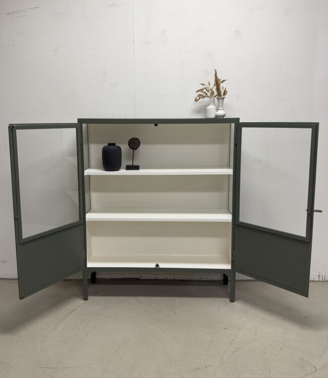 Steel display cabinet Hoorn