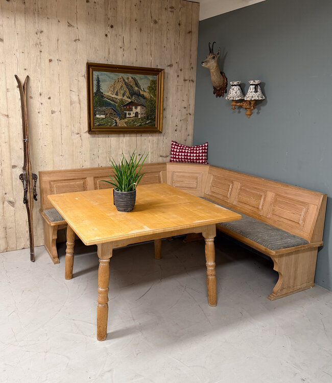 Oostenrijkse Alpen eethoek  / Stube set