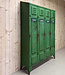 Vintage metal locker cabinet