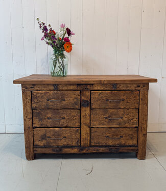 Oldwood Vintage houten ladekast / dressoir