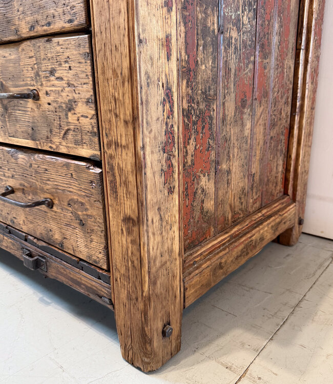 Vintage Kommode / Kommode aus Holz