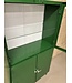 Vintage medicijnkast groen