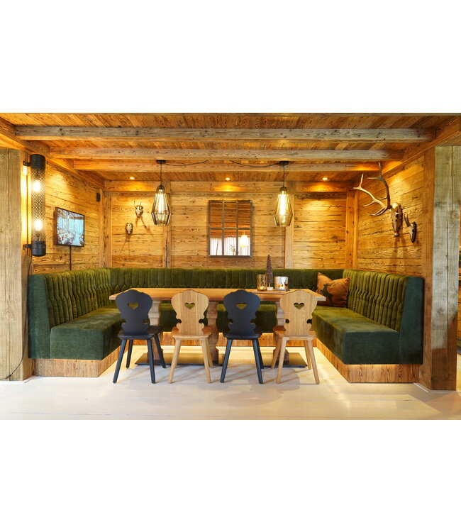 Custom dining room bench