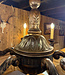 Wooden chandelier