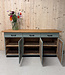 Houten vintage dressoir met lades