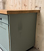 Wooden vintage sideboard with drawers