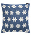 David Fussenegger blauer Kissenbezug Snowflake