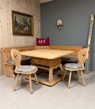 Oldwood Alpen Stube set / Austrian dining area