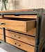 Industrial chest of drawers