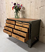Industrial chest of drawers
