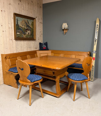 Oldwood Oostenrijkse Alpen Stube hoekbank