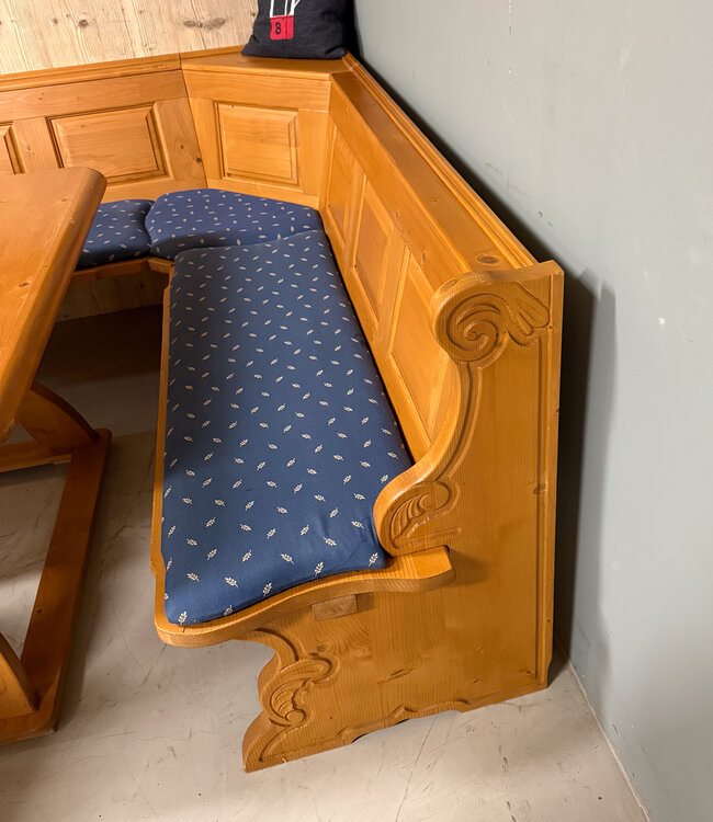 Austrian Alpine Stube corner sofa