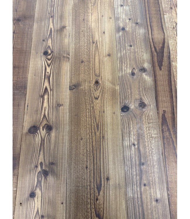 Dunkles Scheunenholz – Wandverkleidung aus alpinem Holz – Holzplanken