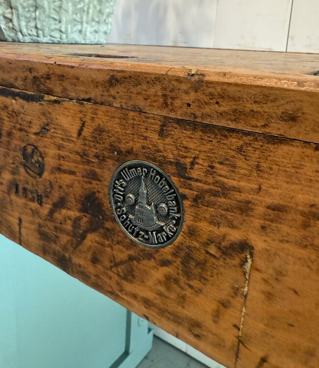 Ulmia ott houten werkbank met schuifdeuren