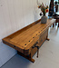 Vintage houten werkbank
