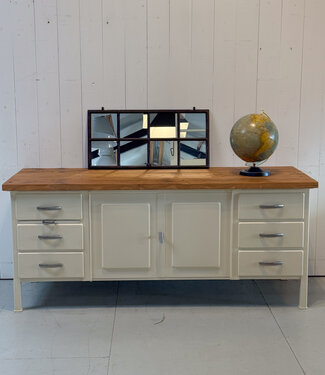 Oldwood Industrial baker's workbench / cooking island