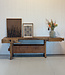 Industrielle Werkbank aus Holz
