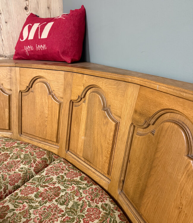 Oostenrijkse rondzit | Stube zithoek | Ronde bank + tafel