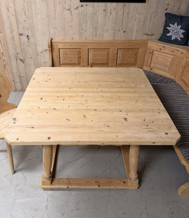 Austrian Alpine Stube seating area