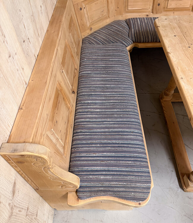 Austrian Alpine Stube seating area