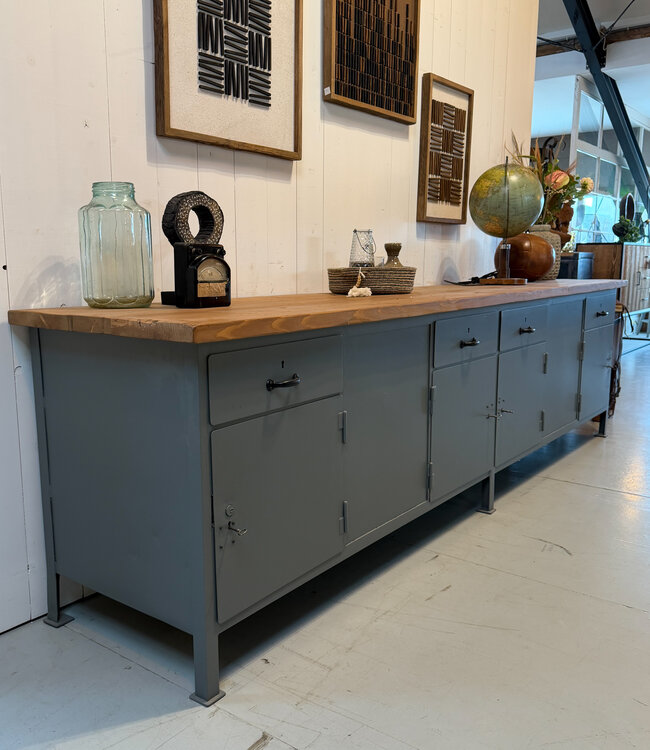 Industrial sideboard with drawers
