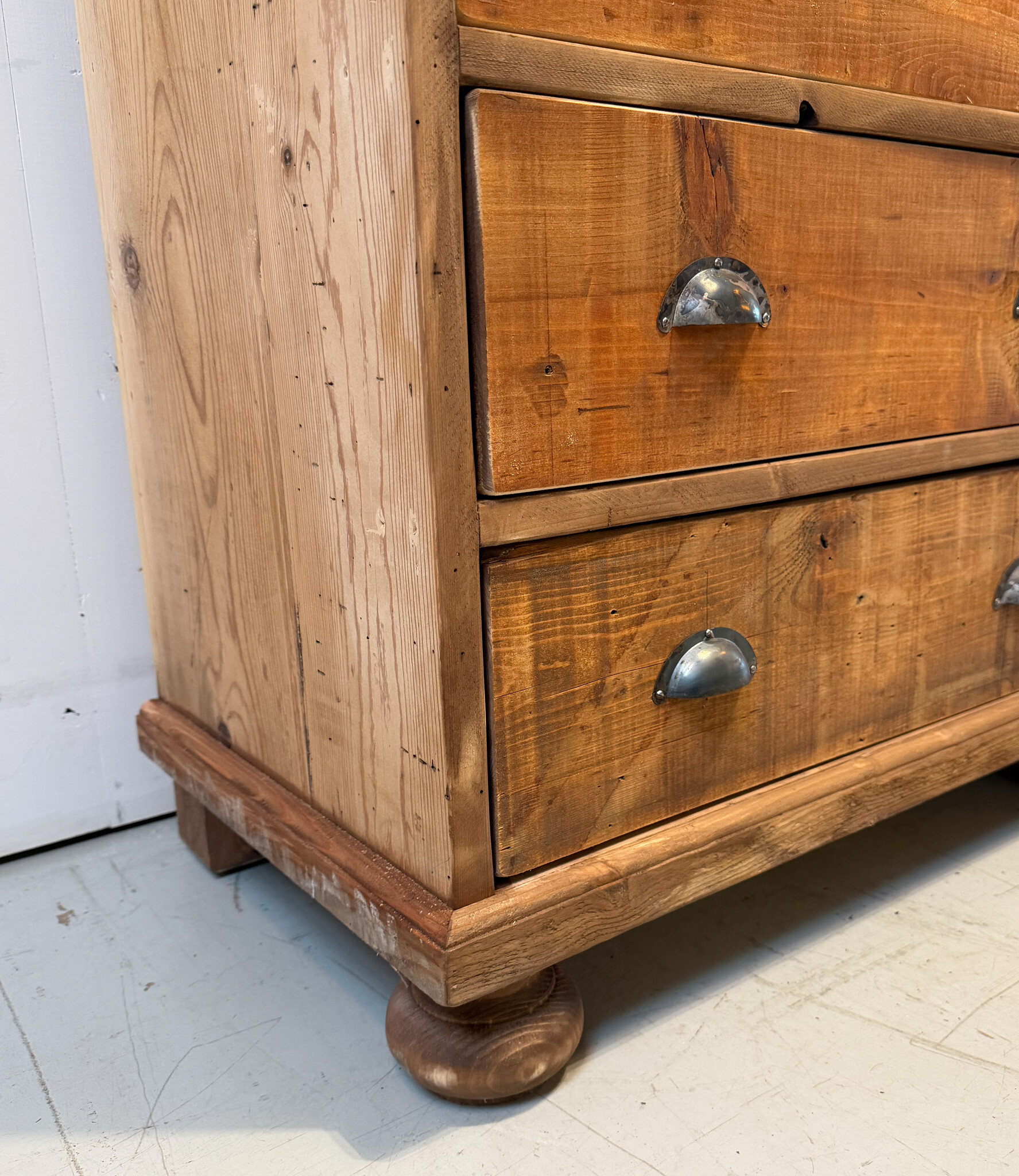 Industrial chest of drawers - Vintage sideboard - Wall unit - Oldwood ...