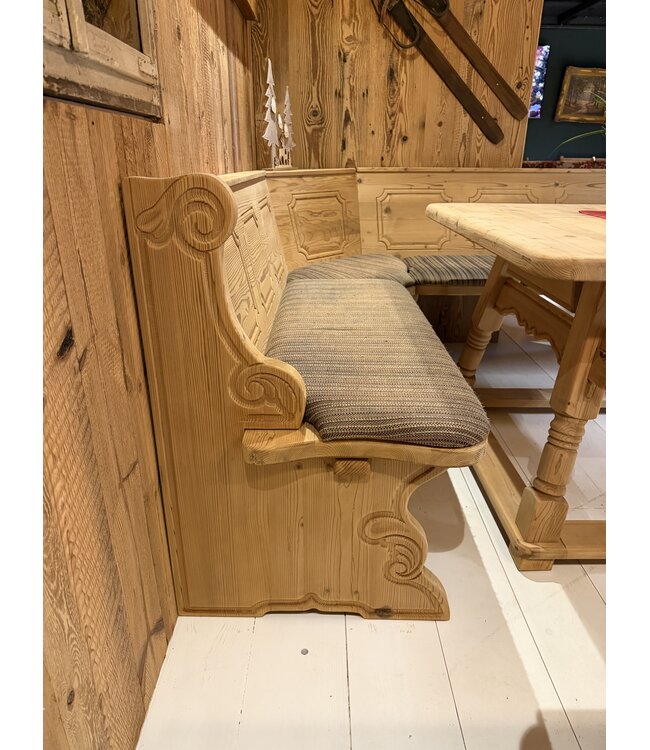 Stube set | Corner sofa with table and chairs | Austrian seating area