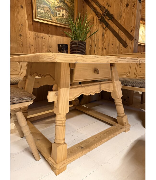 Stube set | Corner sofa with table and chairs | Austrian seating area