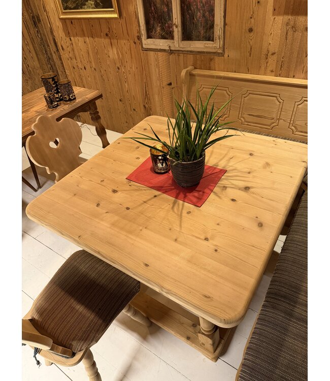 Stube set | Corner sofa with table and chairs | Austrian seating area