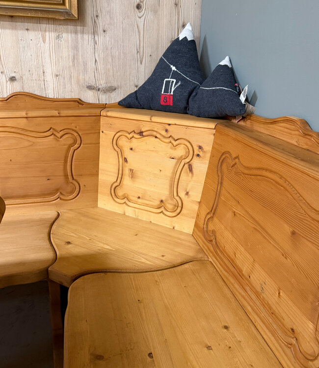 Austrian Alpine Stube seating area