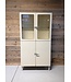 Vintage Apothekerschrank / weißer Medizinschrank