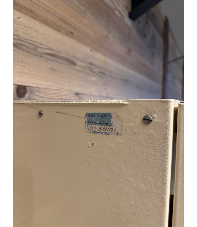 Vintage apothecary cabinet / white medicine cabinet