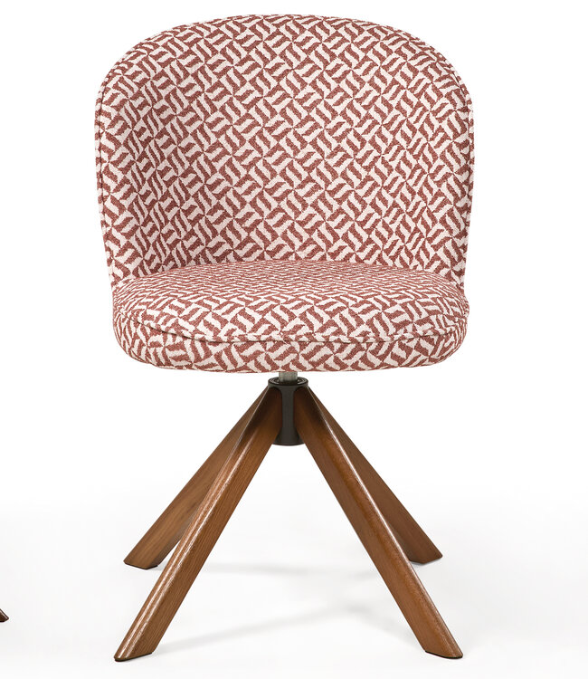 Nina swivel dining chair