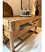Vintage wooden workbench