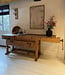 Vintage houten werkbank