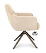 Levi armchair – Movie Desert swivel dining chair