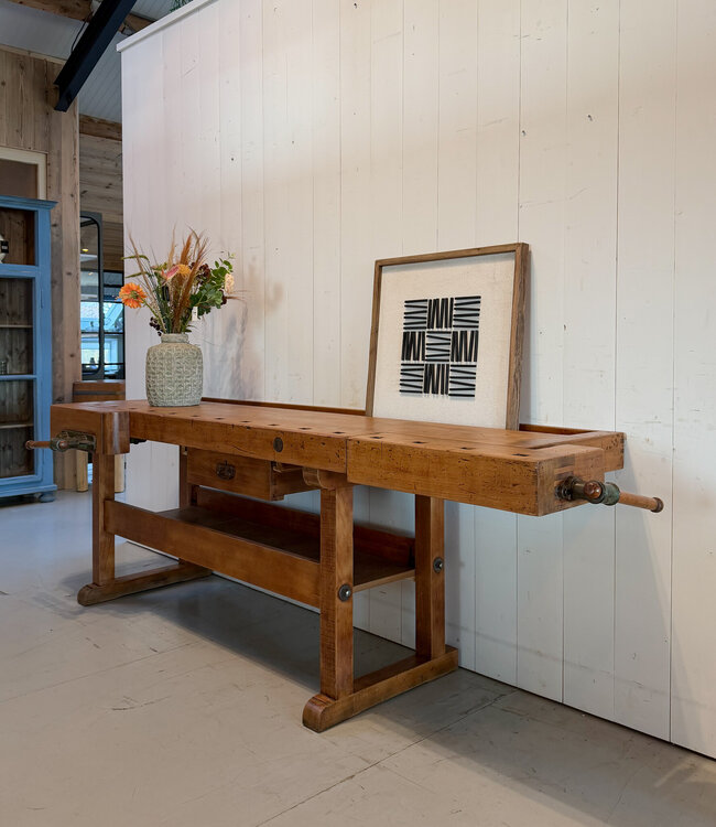 Industrial wooden Ulmia Ott workbench