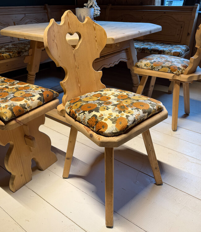 Austrian Alpine Stube corner sofa