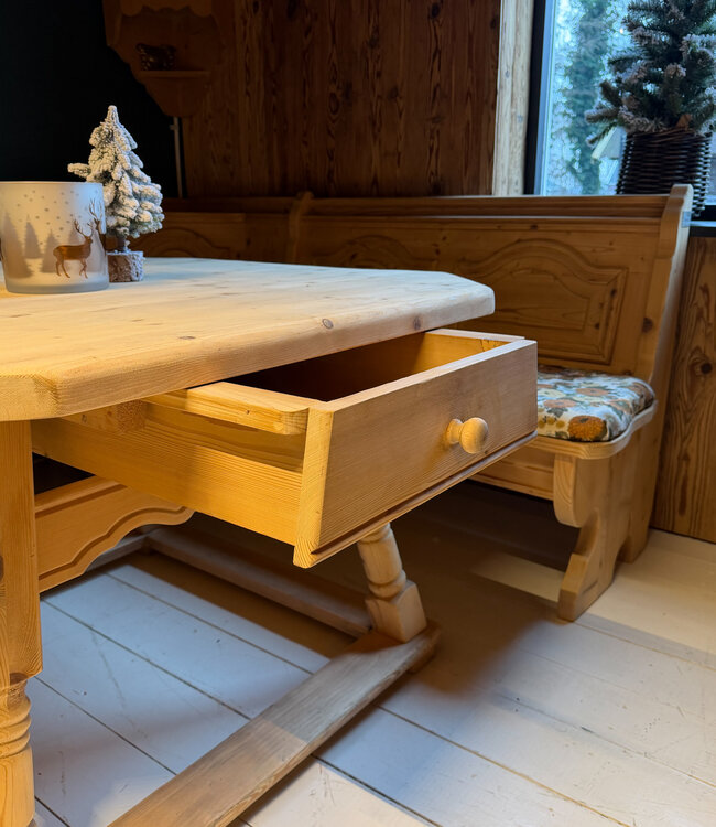 Austrian Alpine Stube corner sofa