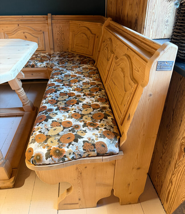 Austrian Alpine Stube corner sofa