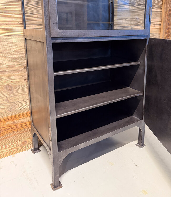 Vintage blasted medicine cabinet