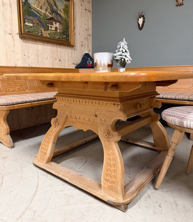 Alpen Stube-Set / Österreichisches Esszimmer-Set