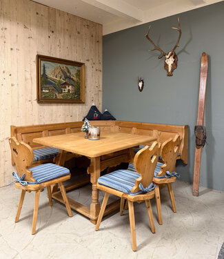 Oldwood Oostenrijkse Alpen Stube hoekbank